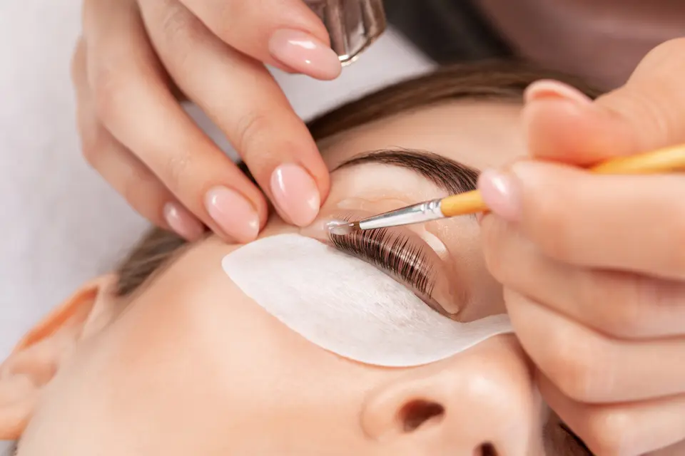 Lash lift at Envy Lashes London